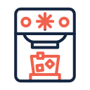 Small ice maker icon.