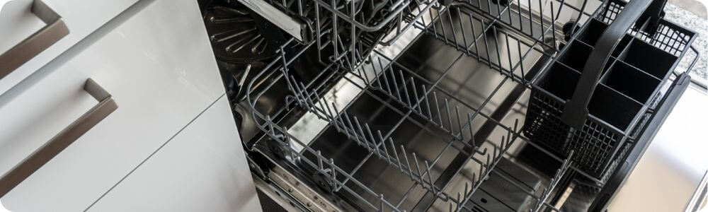 open dishwasher