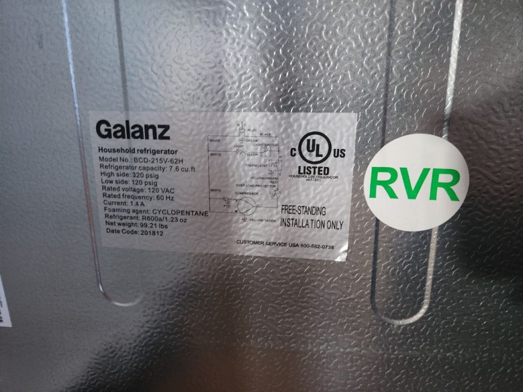 real repair galanz refrigerator recall